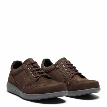 New Feet Shoe W/Lace & Zipper (W)