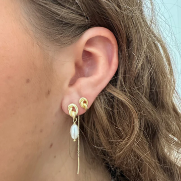 Pure By Nat Lilou Chain Earrings