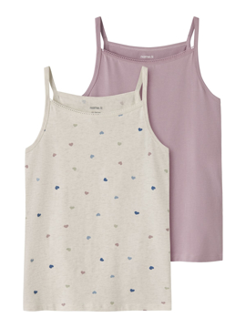 Name It Strap Top 2P Peyote Hearts Noos
