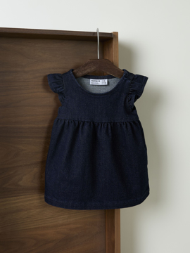 Name It Ember Denim Glitter Dress